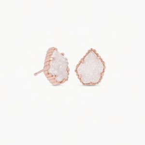 NWT Kendra Scott rose gold Tessa earrings